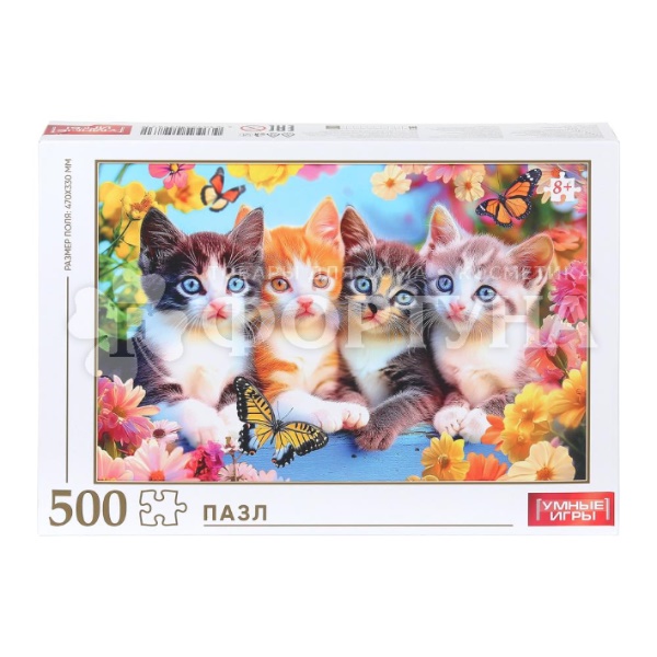 Пазл 500 деталей Котята