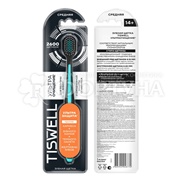 Зубная щетка TISWELL 1 шт Средней жесткости Черная