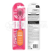 Зубная щетка TISWELL 1 шт Средней жесткости Розовая