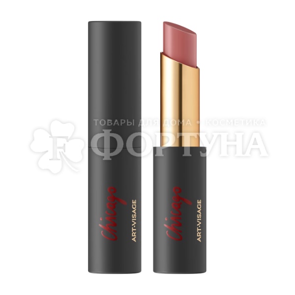 Губная помада Art-Visage CHICAGO т.602 карамельный розовый