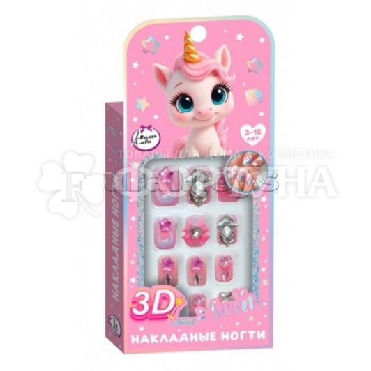 Набор МЛ Накладные ногти 3D 415091