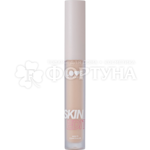 Консилер Love Generation SKIN EDIT тон 02 светлый бежевый