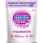 Отбеливатель Resolve 250 г Oxi Power