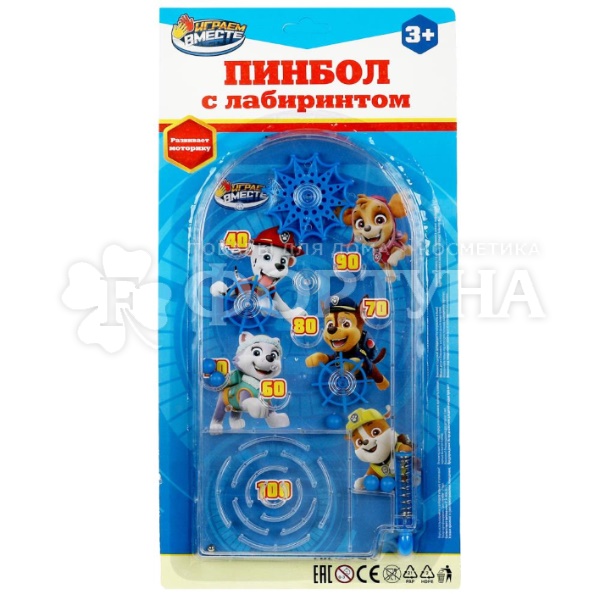 Игра настольная Пинтбол Щенки
