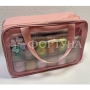 Косметичка SCANLON розовая 31x21x12см