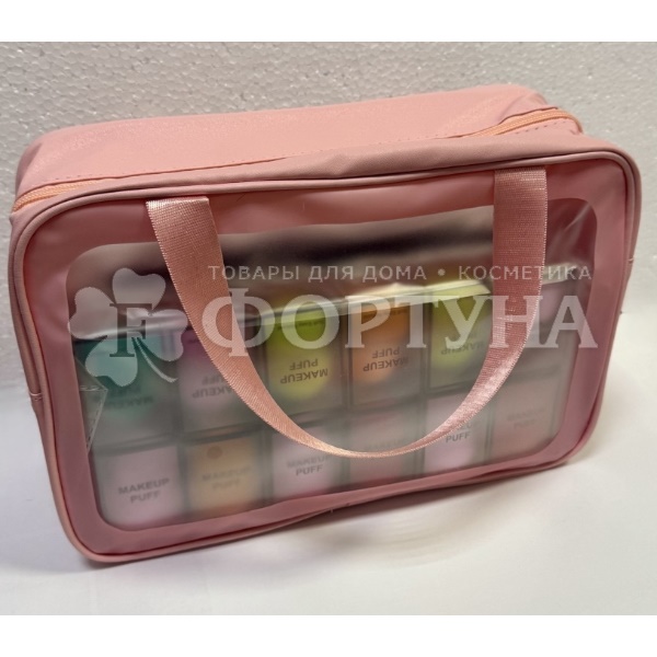 Косметичка SCANLON розовая 31x21x12см