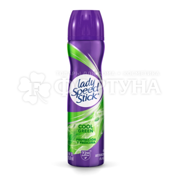 Дезодорант аэрозольный Lady Speed Stick 150 мл Cool Green