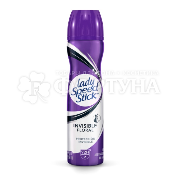 Дезодорант аэрозольный Lady Speed Stick 150 мл Invisible Flora