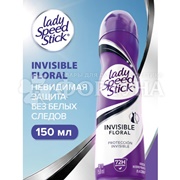 Дезодорант аэрозольный Lady Speed Stick 150 мл Invisible Flora
