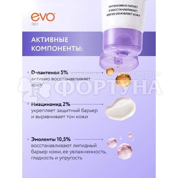 Крем для рук EVO Пантенол 75 мл Актив Ночь