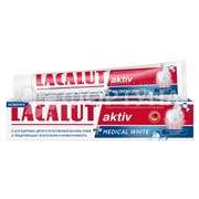 Зубная паста Lacalut 75 мл Актив Medical white