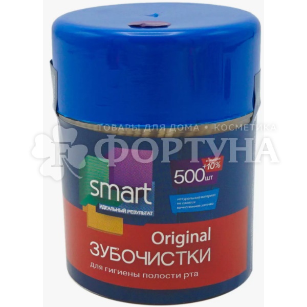 Зубочистки Smart 500шт+50шт
