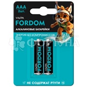 Батарейка FORDOM 2 шт Ультра AA/LR6 алкалиновые