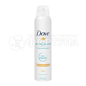 Дезодорант аэрозольный Dove 200 мл Бережная забота