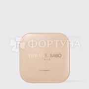 Пудра Vivienne Sabo матовая компактная для лица тон 01 светло-бежевый