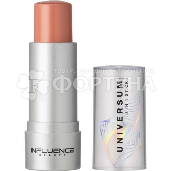 Стик 3 в 1 Influence Beauty Universum тон 05 бежево-персиковый