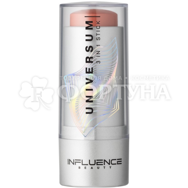 Стик 3 в 1 Influence Beauty Universum тон 05 бежево-персиковый