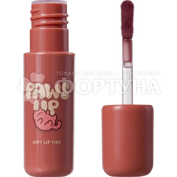 Тинт для губ Love Generation Paws Up воздушный матовый, тон 02 ягодно-бордовый
