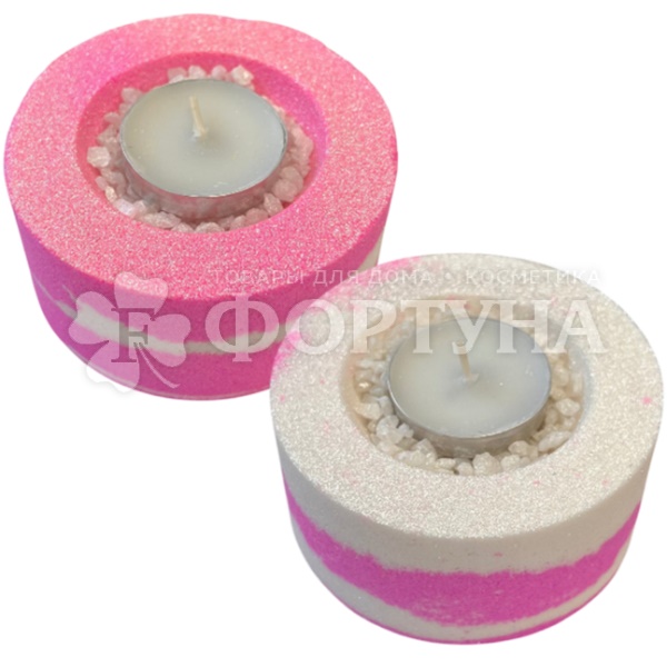 Бомбочка для ванны 240 г Магия релакса pink