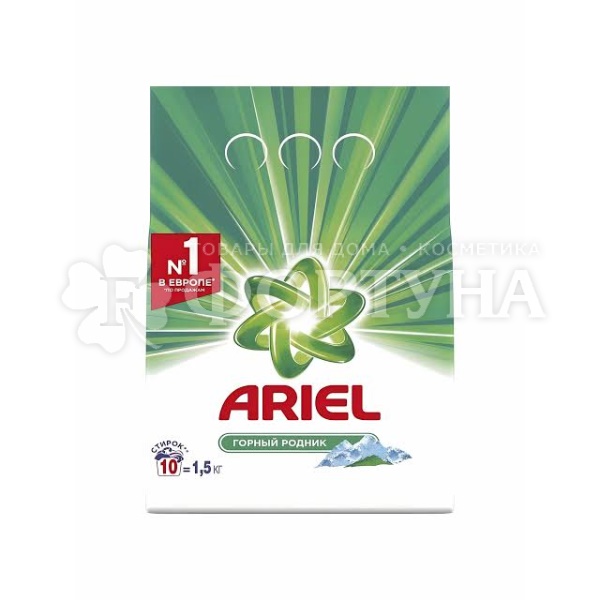 Стиральный порошок ARIEL 1500 г Автомат Горный родник