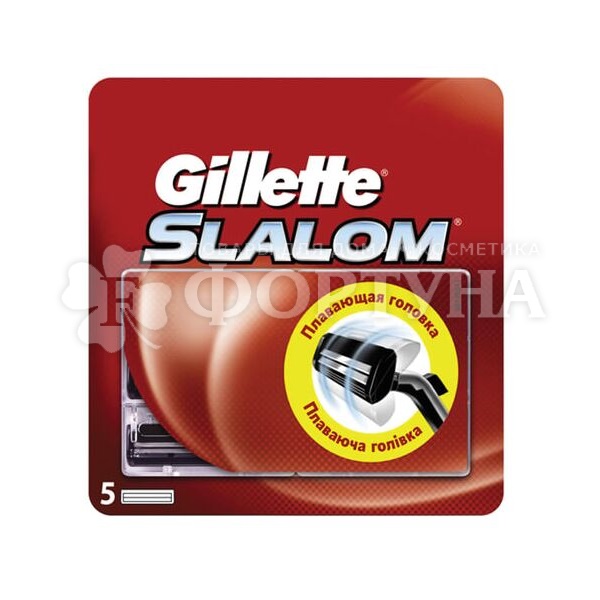 Кассеты Gillette Slalom 5 шт