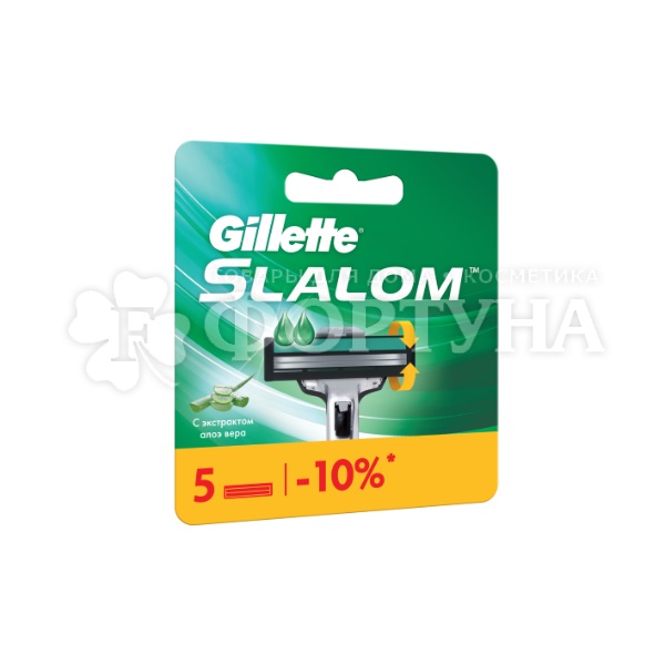 Кассеты Gillette Slalom 5 шт