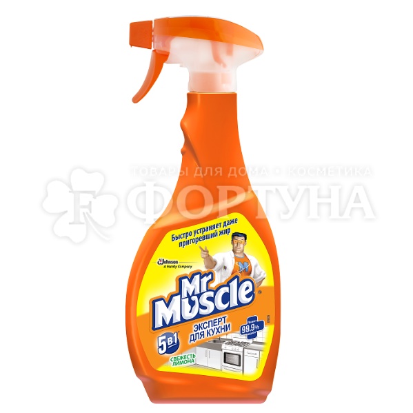 Чистящее средство Mr.Muscle 450 мл Для кухни Сила лимона Триггер