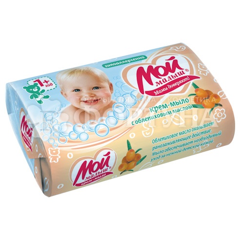 Туалетное мыло Мой малыш 100 г Детское с облепиховым маслом