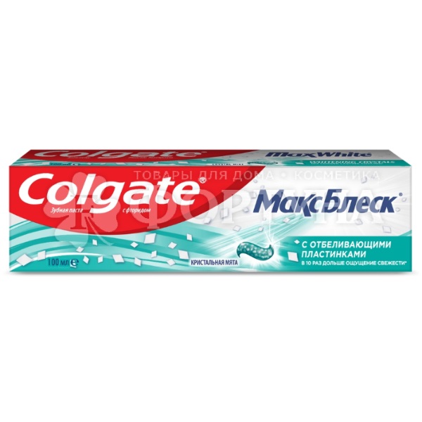 Зубная паста Colgate МаксБлеск 100 мл .