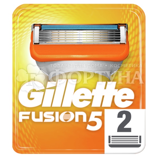 Кассеты Gillette Fusion 2 шт