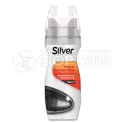 Крем - краска для обуви Silver Premium 75 мл черная жидкая