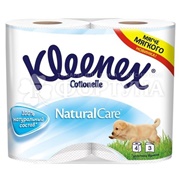 Туалетная бумага Kleenex 4 шт Неароматизированная Белая 3х-слойная