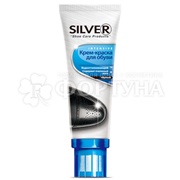 Крем - краска для обуви Silver Premium 75 мл Черная в тюбике