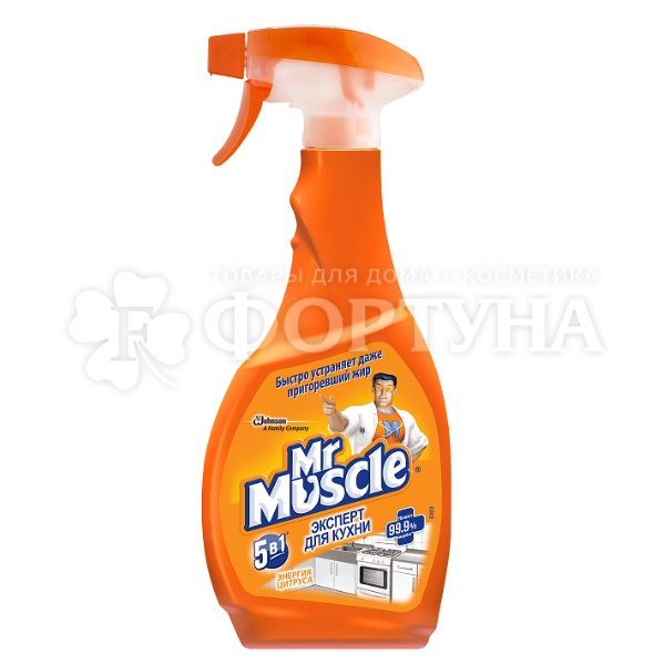 Чистящее средство Mr.Muscle 450 мл Для кухни Энергия цитруса Триггер