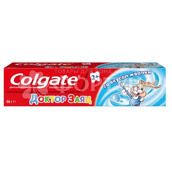 Зубная паста Colgate Доктор Заяц 50 мл Детская со вкусом жвачки