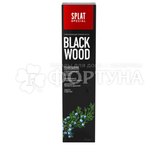 Зубная паста SPLAT Special 75 мл Черное дерево