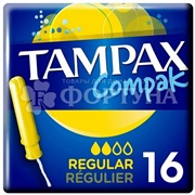 Тампоны TAMPAX Compak Regular 16 шт