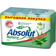 Туалетное мыло Absolut NATURE 4*75 г Алоэ