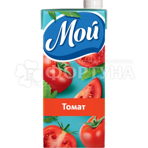 Нектар Мой 0,95 л томатный с солью с мякотью