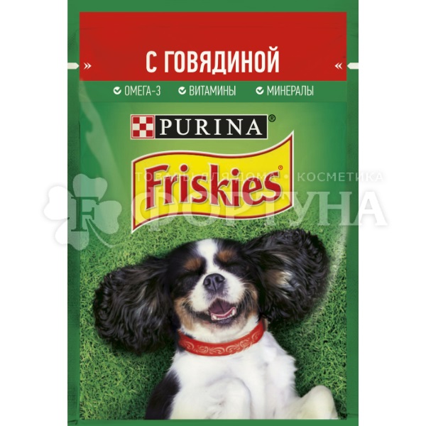 Корм для животных Frieskies 85 г для собак говядина