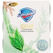 Туалетное мыло Safeguard 3*110 г Экстракт Зеленого Чая