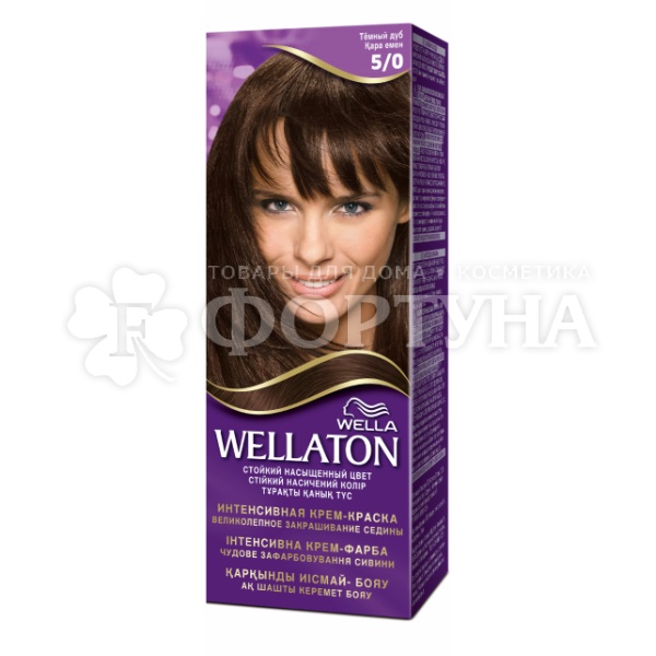 Краска для волос Wellaton Maxi Single 5/0 Темный дуб