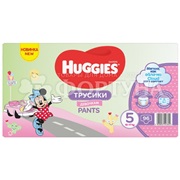 Трусики Huggies 96 шт Девочки 5(12-17кг)