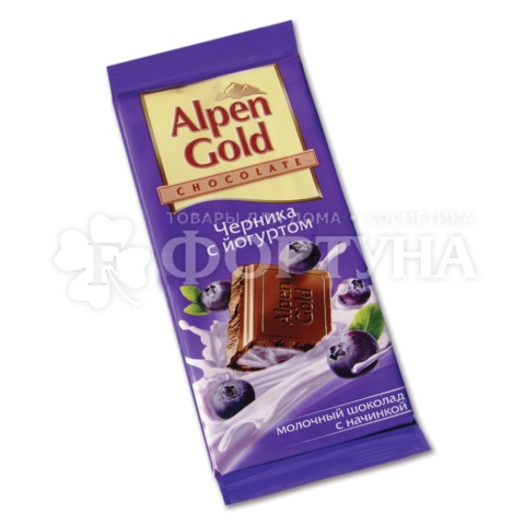 Шоколад Alpen Gold 85 г черника с йогуртом
