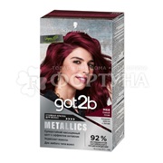 Краска для волос Got2b Metallics M68 Темный рубин