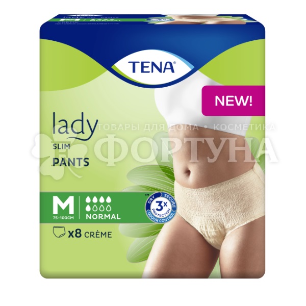 Белье Tena Ladi Pants Slim Normal 8 шт размер M