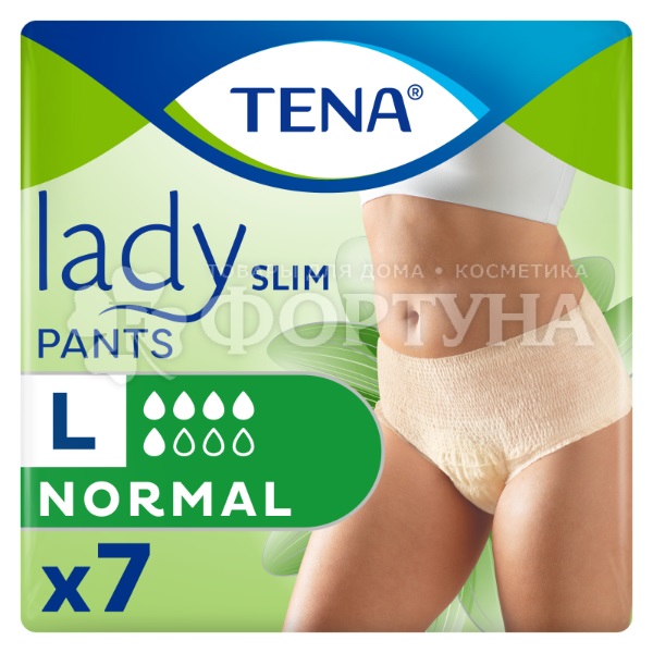 Белье Tena Ladi Pants Slim Normal 7 шт размер L
