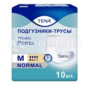 Подгузники Tena Pants 10 шт Normal размер М
