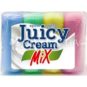 Туалетное мыло Juicy Cream 4*90 г Микс