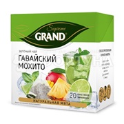 Чай Grand Supreme зеленый ''Гавайское мохито'' 20 пирамидок